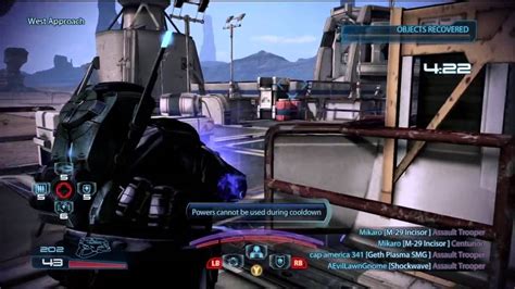 Mass Effect 3 Volus Adept Gameplay Youtube