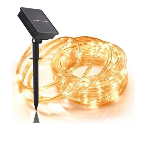 GENERICO Manguera Tubo Led Solar Tubo Flexible 5 Metros CALIDAS