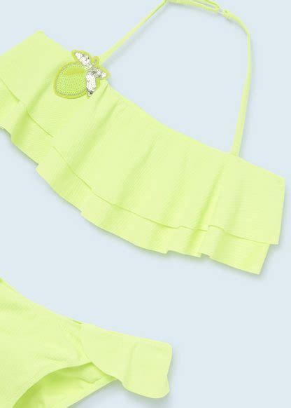 BIKINI VOLANTE 094 FLUOR MAYORAL Patucos tienda de ropa exclusiva Arequipa Perú 2019
