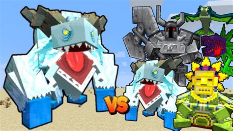 FROSTMAW Vs Mowzie S Mobs In Minecraft YouTube