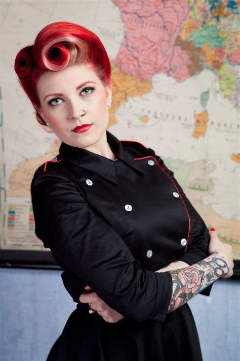 Black Military Dress By Ticci By Ticcirockabilly On Etsy Pin Up Rockabilly Rockabilly Outfits