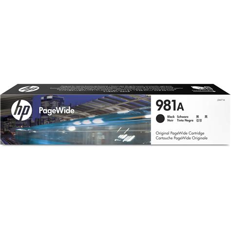 HP 981A Black PageWide Ink Cartridge J3M71A B H Photo Video