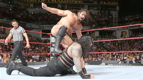 Rusev Vs Roman Reigns United States Championship Match Photos WWE