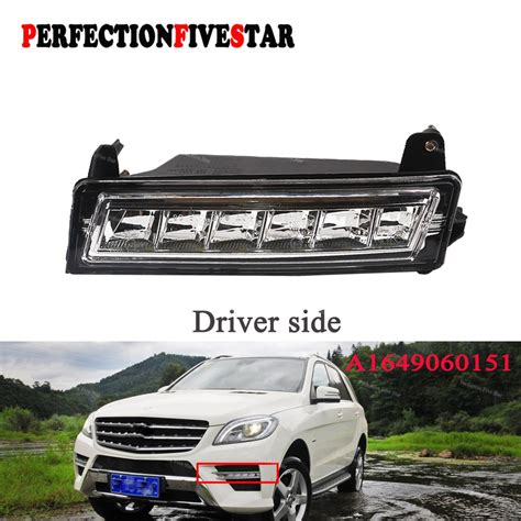 Front Left Led Daytime Running Light Lamp Drl For Mercedes