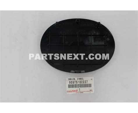 Toyota 90975 02227 EMBLEM RADIATOR GRILLE OR FRONT PANEL