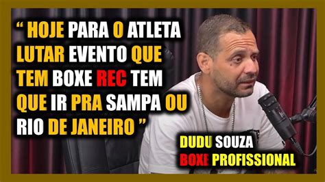 Dudu Souza Fala Sobre Implantar O Boxe Rec Em Belo Horizonte YouTube