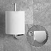 Hitslam Chrome Toilet Roll Holder Wall Mounted Sus Stainless Steel