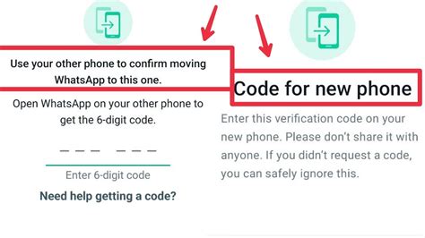 Whatsapp Fix Verification Use Your Other Phone To Confirm Moving