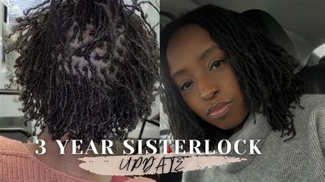 My 3 Year Sisterlocks Update Youtube