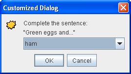 How To Make Dialogs The Java Tutorials Creating A Gui With Swing