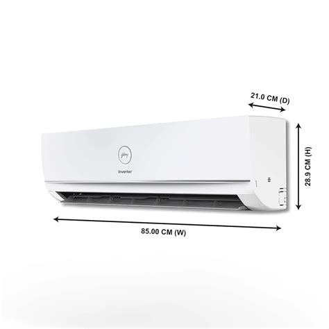 Godrej 1 Ton 3 Star Inverter Split AC Copper 2022 Model 5 In 1