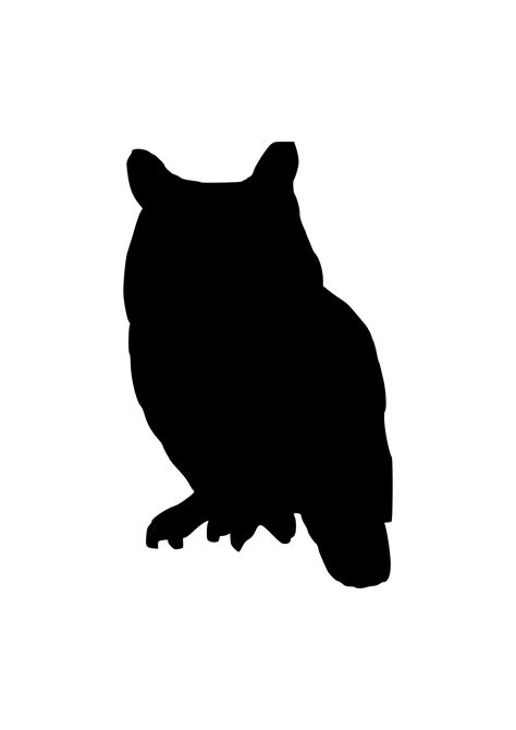 Owl Silhouette Clip Art - ClipArt Best