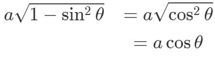 Integration with trigonometric substitution | StudyPug