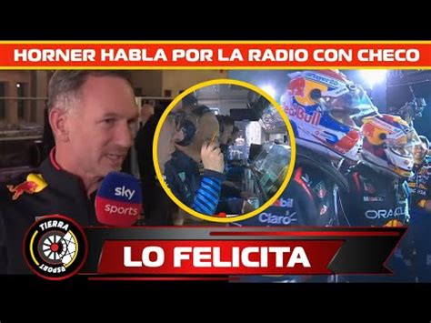 Horner Lo Felicita Impecable Remontada De Checo P Rez En El Gp De