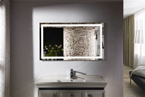 Captivating Lighted Mirror Bathroom Home Decoration Style And