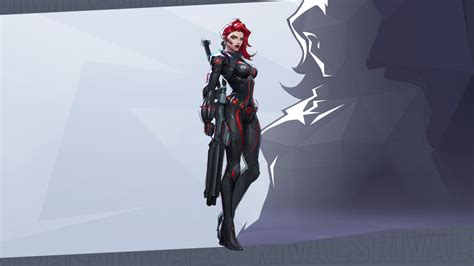 5595a Black Widow Marvel Rivals 4k Wallpaper Pc Desktop