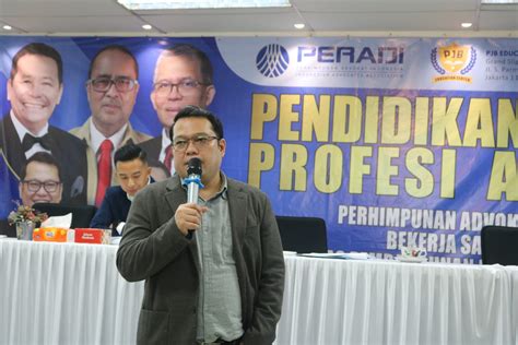 Kelas Terakhir Pkpa Kerjasama Dpc Peradi Jakarta Barat Dpp Ikadin Dan