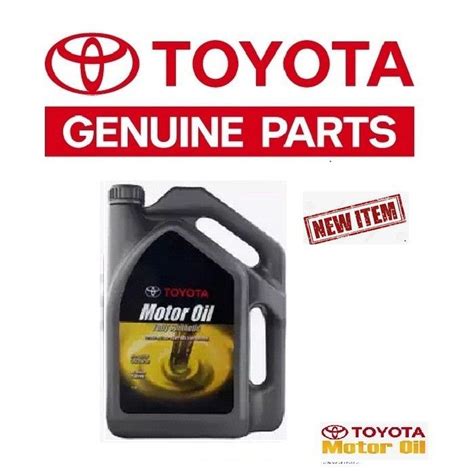 Toyota Full Synthetic SN CF 5W30 Genuine Engine Oil Lazada PH