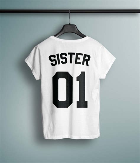 Sister T Shirts Sister 01 Shirt Big Sister Shirt Little Etsy