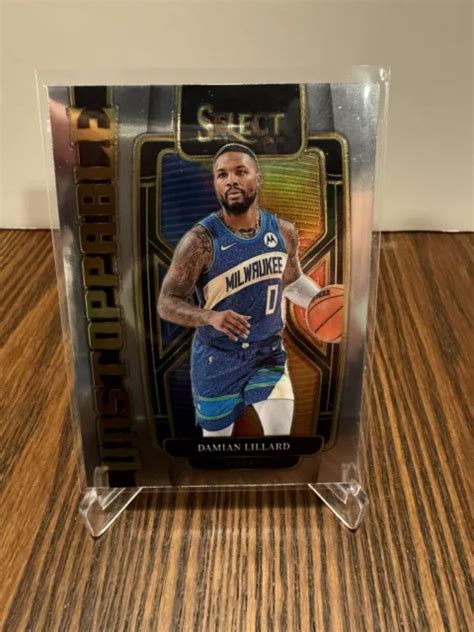 Panini Select Damian Lillard Insert Imparable N Dollars