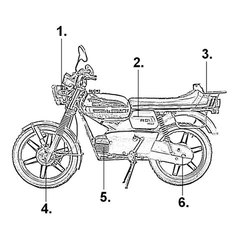 Kreidler Parts Florett Tm Amazone Lf Rm Rmc Rs Jmpb Parts