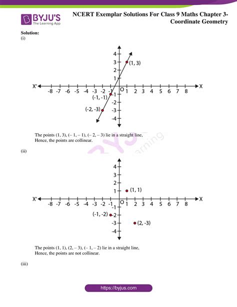 Ncert Exemplar Class Maths Chapter Solutions Coordinate Geometry