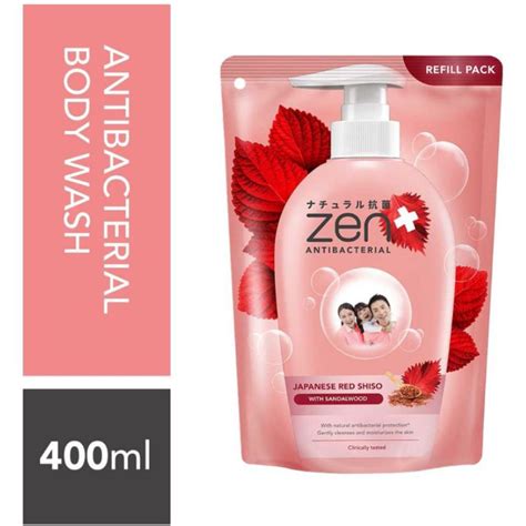 Jual Sabun Cair Zen Antibacterial Shiso Dan Sandalwood Body Wash Ml