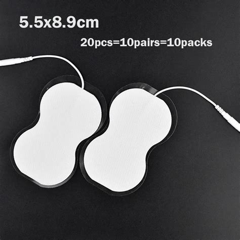 P P X Cm Muscle Stimulator Electrode Pads Non Woven Fabric Self