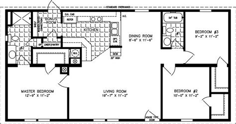 Small Ranch House Plans Under 1000 Sq Ft - Plan Baths Aguas Story Techo Dormitorios Houseplans ...