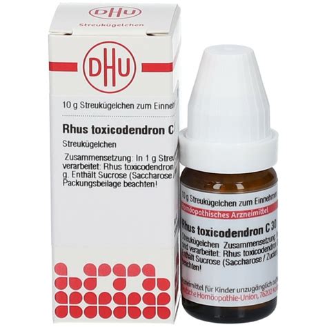 DHU Rhus Toxicodendron C30 10 G Shop Apotheke