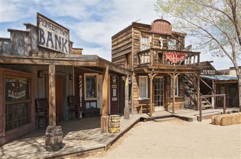 This Town in the California Desert Is Actually an Old Western Movie Set | Old west town, Old ...