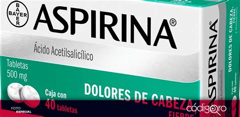 Emite Cofepris Alerta Sanitaria Por Falsificación De Aspirina Códigoqro