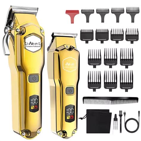 All in Máquina Cortar Cabello Kit De Cortadoras Profesional Envío gratis