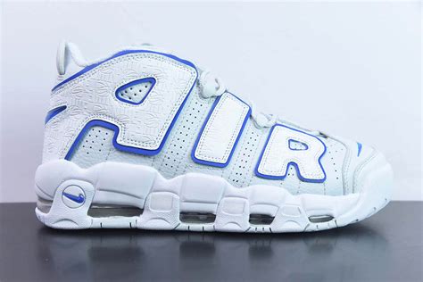 耐克Nike Air More Uptempo 大AIR皮蓬蓝白复古篮球鞋纯原版本 货号FD0669 100 莆田纯原鞋社区