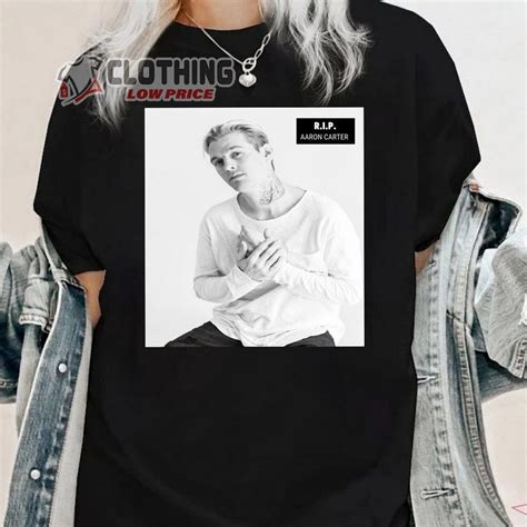 Rip Aaron Carter Merch Rest In Peace Aaron Carter T Shirt In