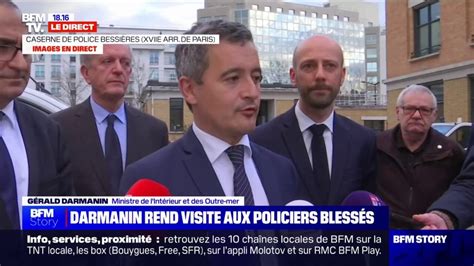 Gérald Darmanin rappelle que plus de 300 policiers et gendarmes ont