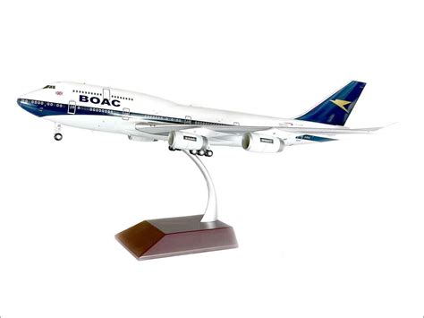 1 200 Boeing B747 400 BOAC British Airways Airplane Model