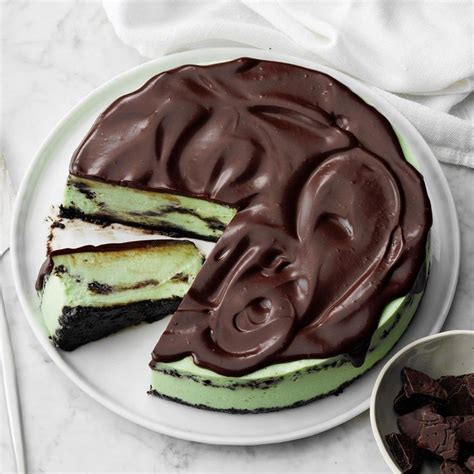 Mint Chocolate Cheesecake Recipe How To Make It