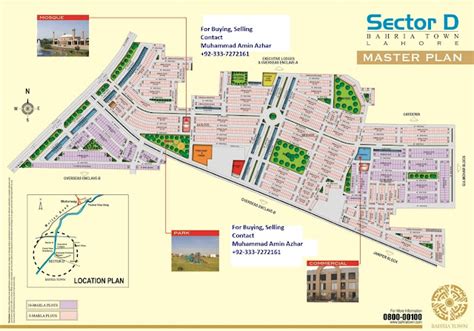 Bahria Town Lahore Sector D Map - A Blog About Bahria Town - Bahria ...