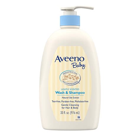 Aveeno Baby Daily Moisture Gentle Bath Wash And Shampoo With Natural Oat