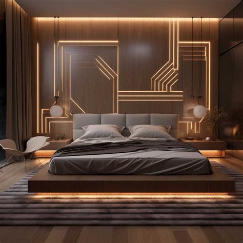 7+ Ways LED Panel Designs Can Transform Your Bedroom • 333+ Images • [ArtFacade] | Bedroom ...