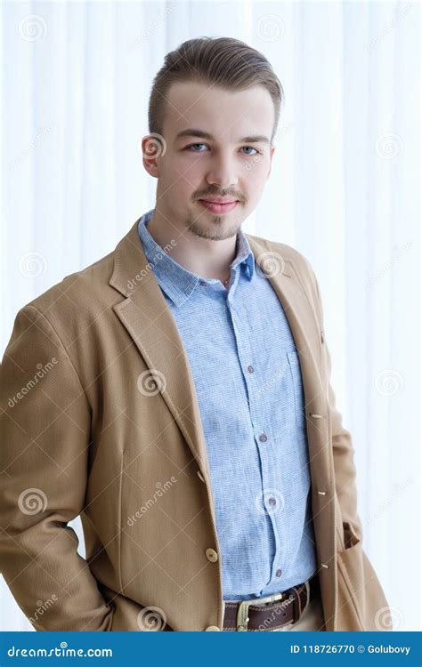 Smiling Business Man Successful Corporate Ceo Stock Photo Image Of