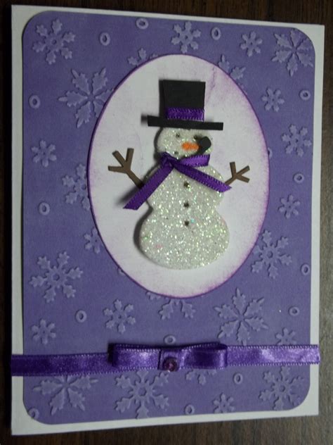 Handmade snowman Christmas card | Snowman christmas cards, Snowman ...