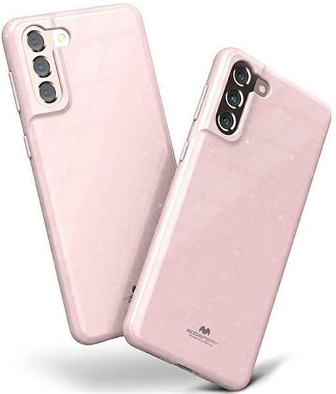 MERCURY JELLY CASE G998 S21 ULTRA JASNORÓŻOWY PINK Etui na telefon