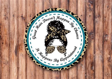 Great Hair Doesn T Happen By Chance Curly Wreath Sign Etsy