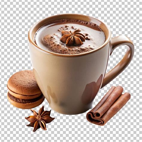 Premium PSD Hot Chocolate Transparent Background
