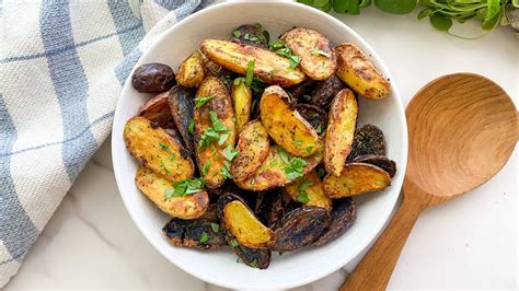 Extra Crispy Fingerling Potatoes Recipe Youtube