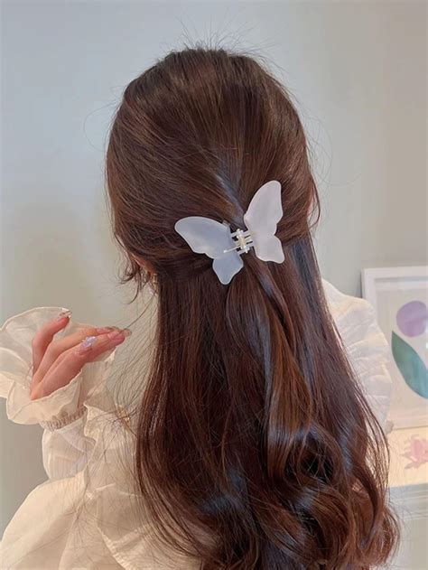 Garras De Cabelo Desenho Borboleta Hair Accessories Clips Hair