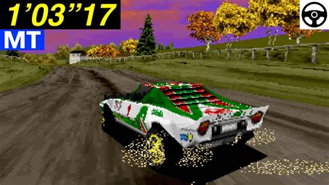 Lake Side Fastest Lap Ss Ntsc U Sega Rally Championship