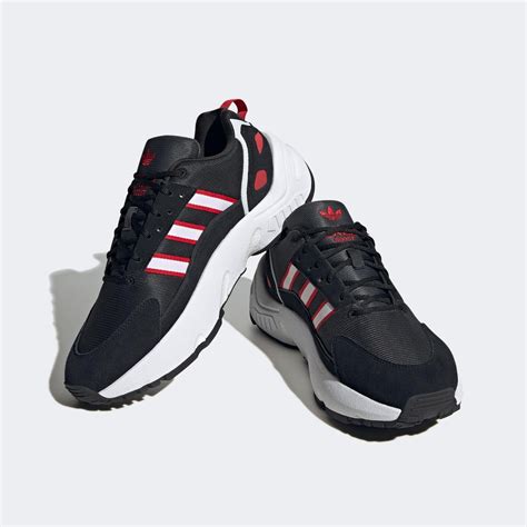 Adidas Zx Boost Erkek Siyah Spor Ayakkab Erkek Spor Ayakkab